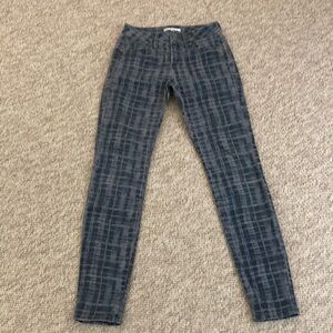 CAbi Vertical Tie Dye Jeans Size 0